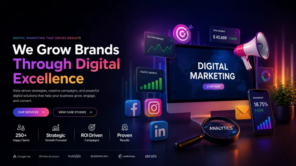 Digital marketing service