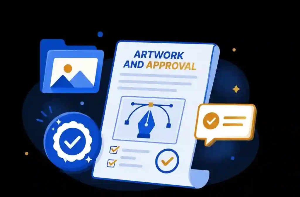 Art work and approval
